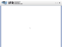 Tablet Screenshot of ifr-flugschule.de